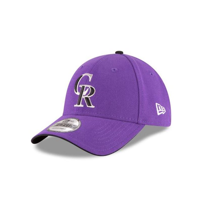 MLB Colorado Rockies Alt 2 The League 9Forty Adjustable (OKE6542) - Purple New Era Caps